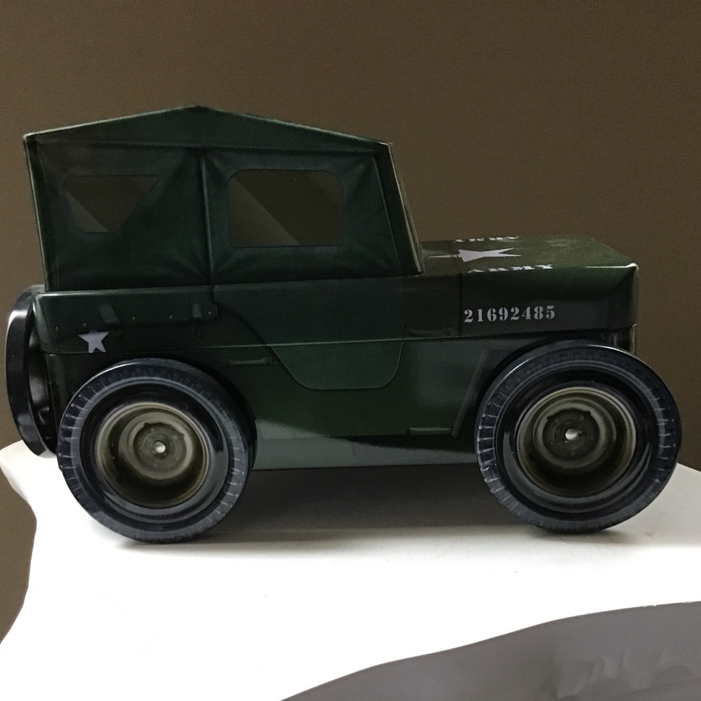 Collectible Jeep Tin